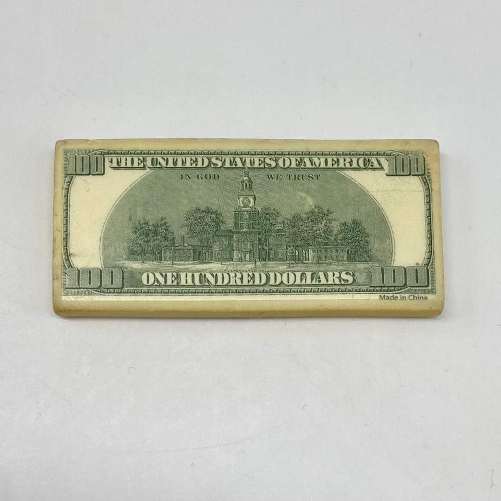 100 Dollar Bill Eraser - Previously Used