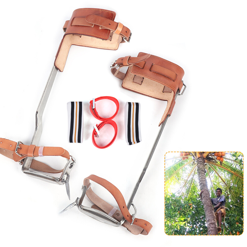 Tree Climbing Gear Kit for Tree Work 200KG Tree Climbing Tool with Tree Spikes