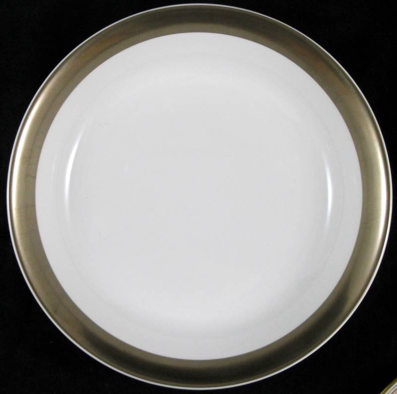 Wedgwood Satine Platinum Coupe Soup Bowl