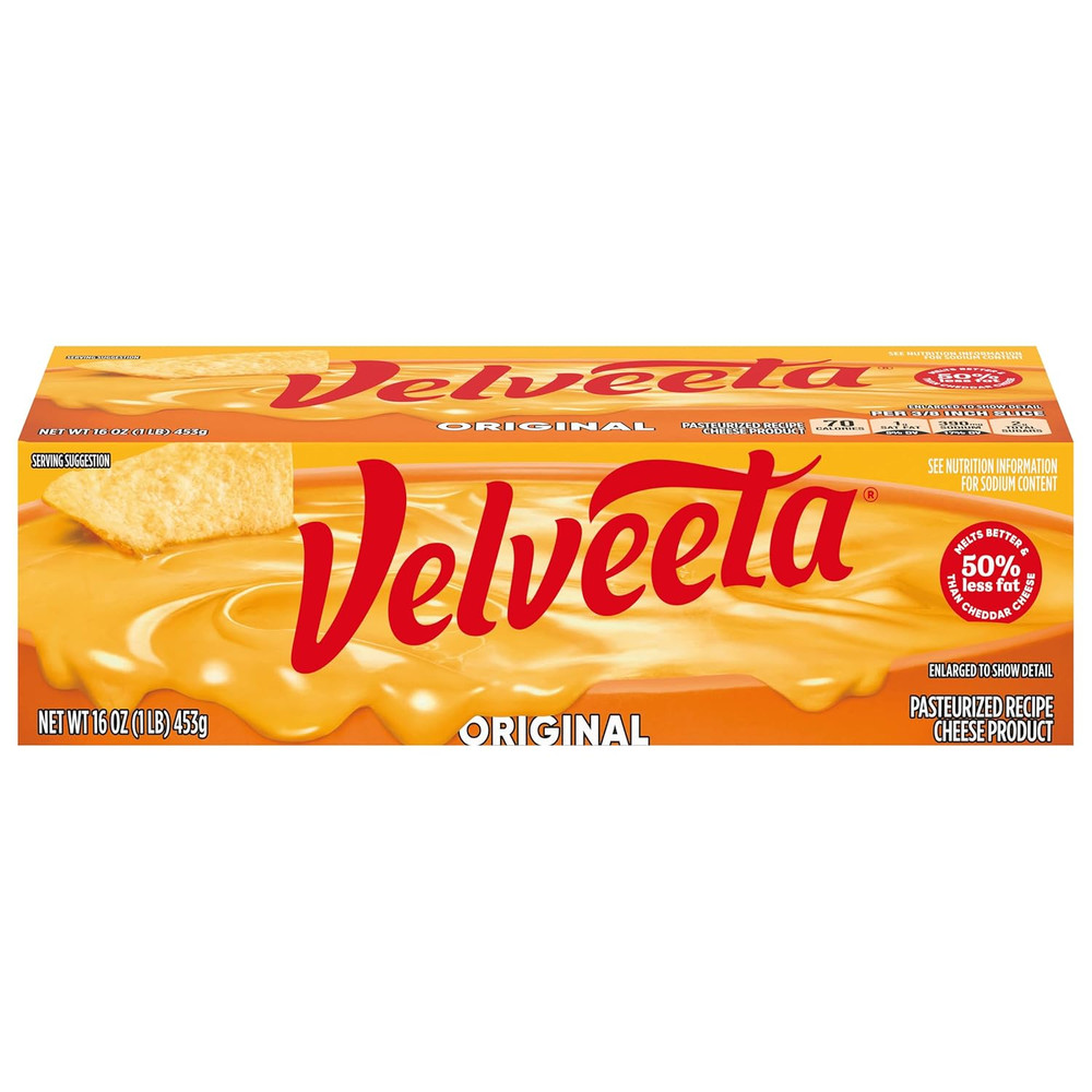 Original Pasteurized Recipe Cheese Product, 16 Oz Block