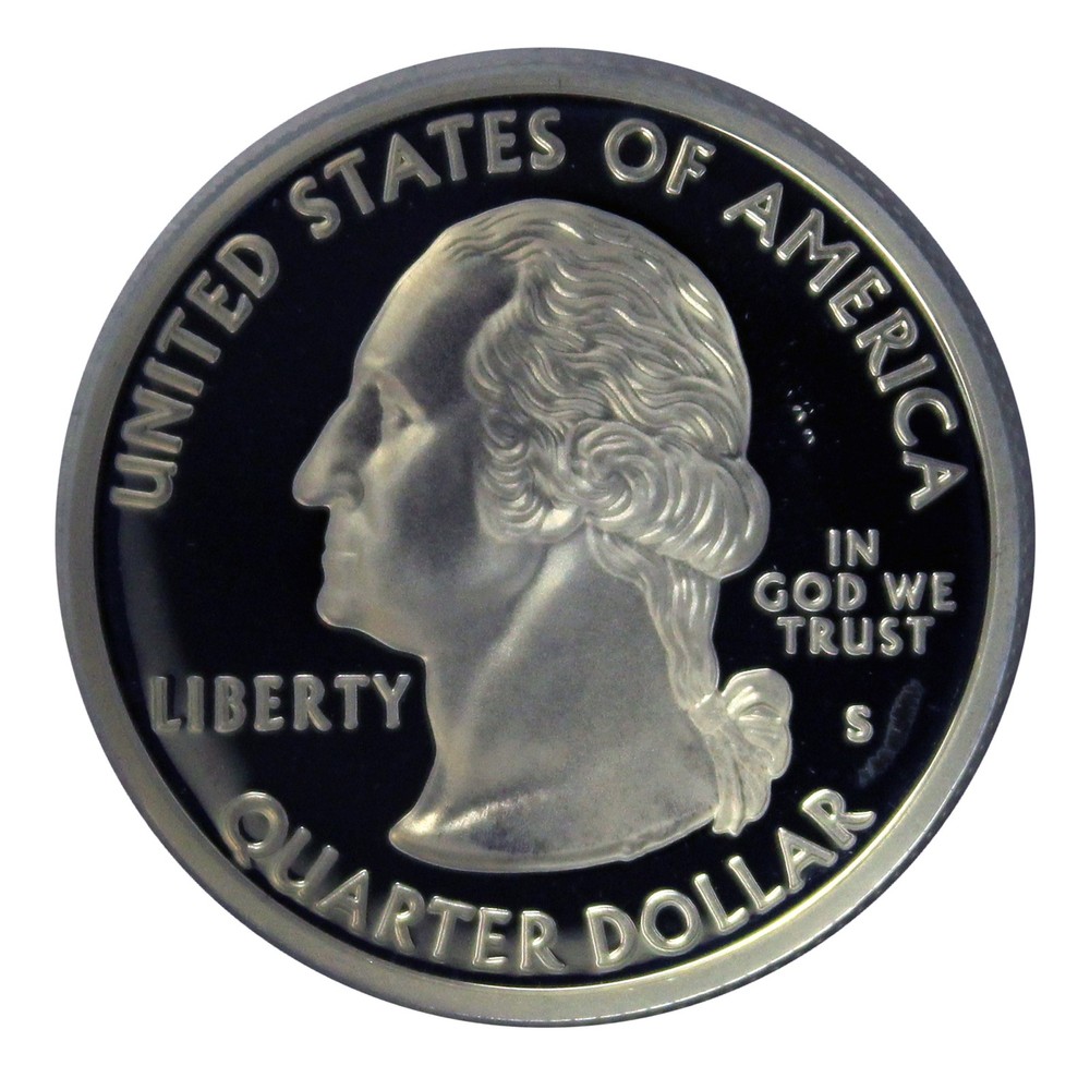 2007 S State Quarter Idaho Gem Deep Cameo Proof 90% Silver