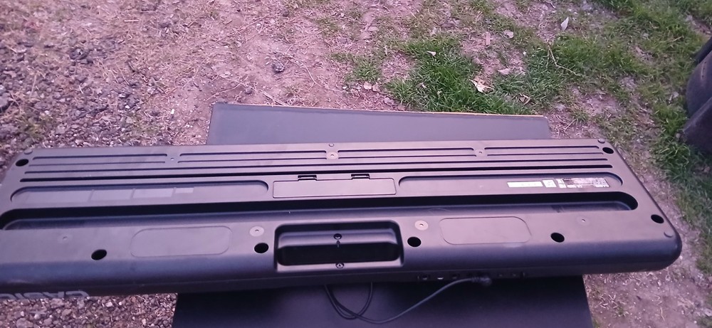 Casio LK-S250 Electronic Keyboard Black Tested Working