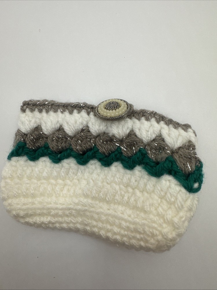 Crocheted small bag bags Getting 1