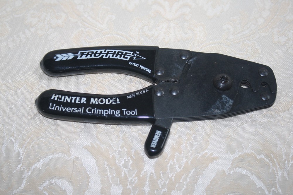 TRU-FIRE Hunter Model UNIVERSAL CRIMPING TOOL Pliers Precision ARCHERY Tool