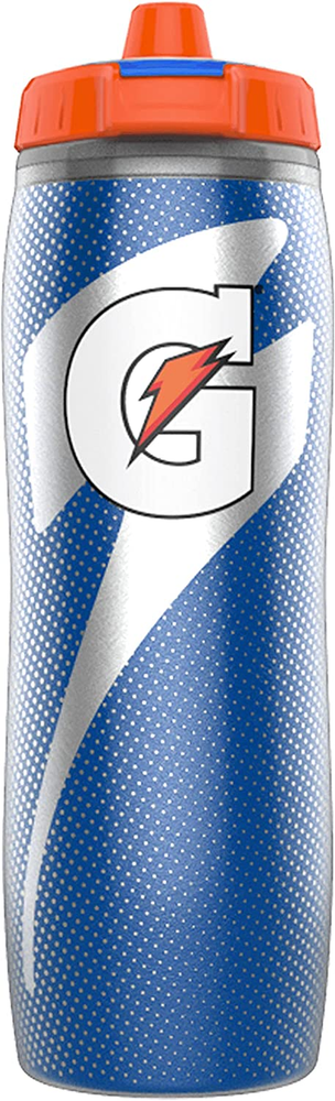 Gatorade Insulated Squeeze Bottle Blue 30oz