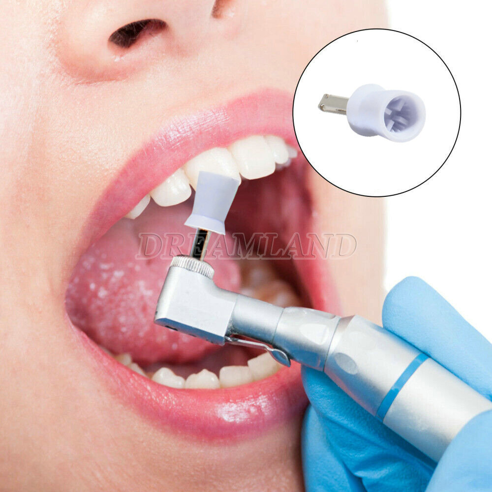 100PCS Dental Prophy Teeth Polishing Cups Cup Latch-Type Rubber