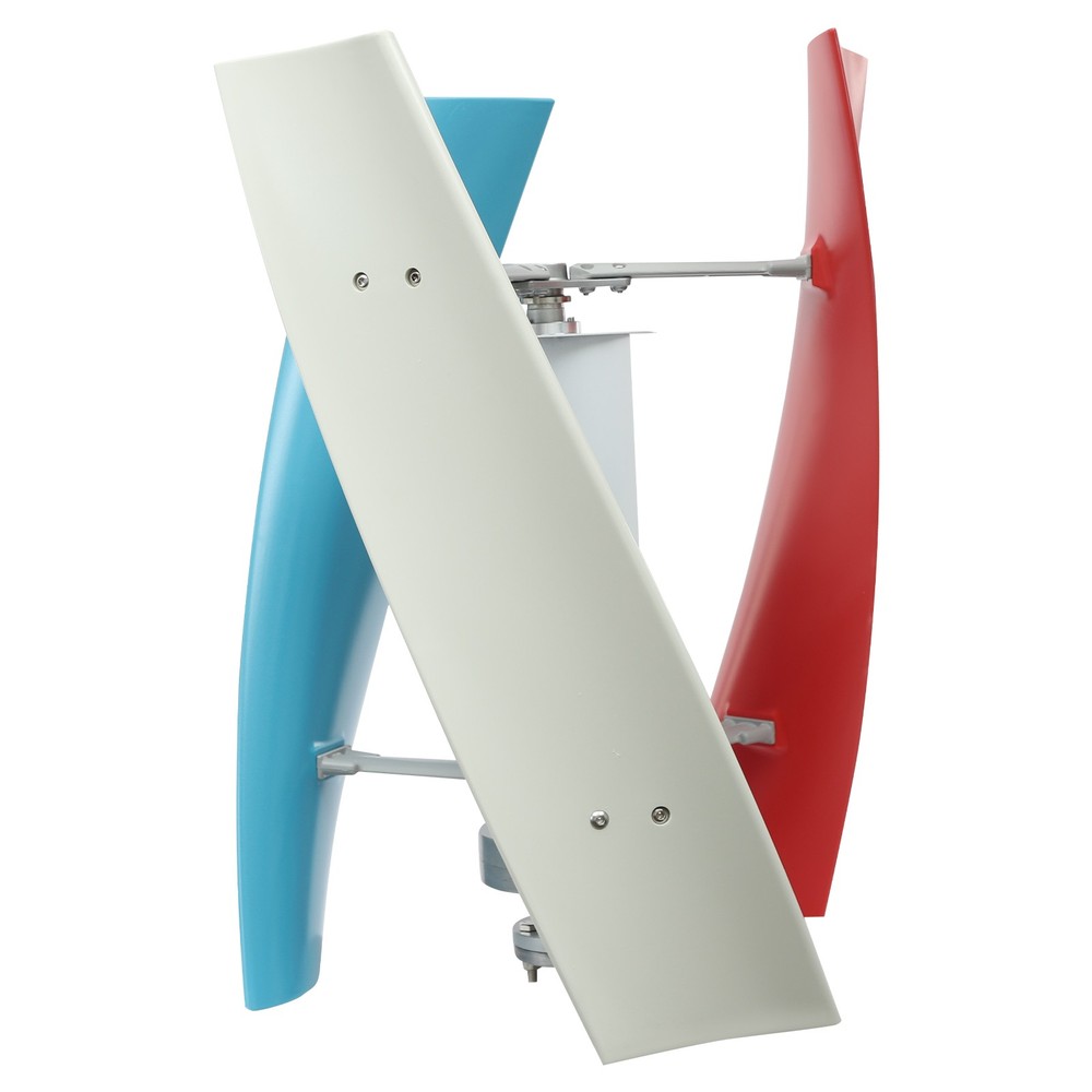 100W 24V Vertical Axis Wind Turbine Generator, Permanent Magnet Generator