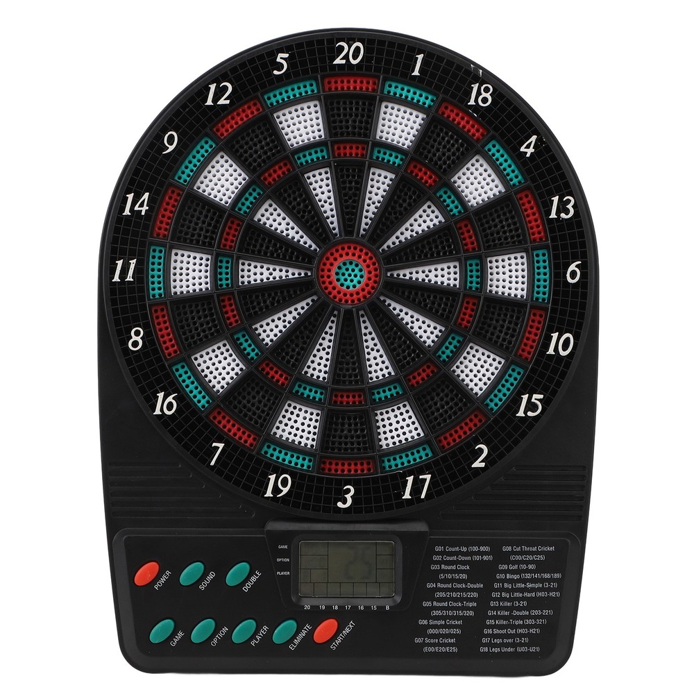 Electronic Dartboard Set Automatic Scoring Soft Tip Dartboard With Multiple FF