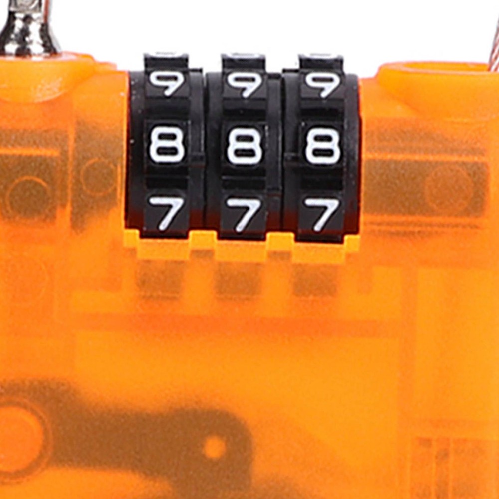 Mini Drawstring Password Anti Theft Lock Waterproof Retractable Motorcycle H WTD