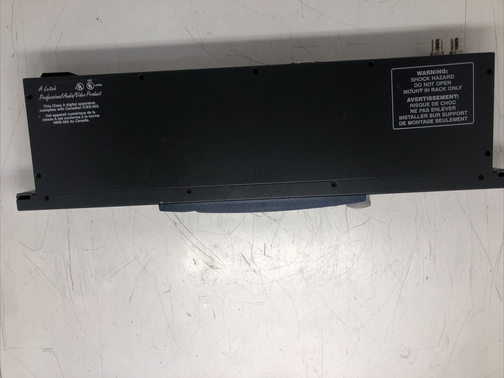 Leitch RCP-CCS-1U Remote Control Panel w/ Power Cord