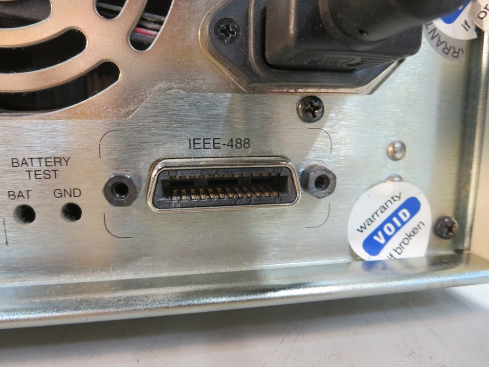 Wavetek,Mod: 395,100 MHZ Synthesized Arbitrary Waveform Generator,Unit Powers On