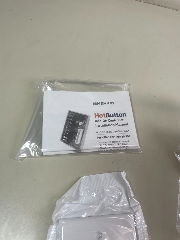 Navien PZZZ-00046 HotButton On Demand Switch Recirc Pump Control for NPE NPN