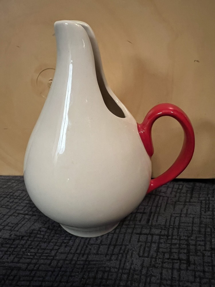 Ceramic Snowman Mini Pitcher Creamer MCM Design