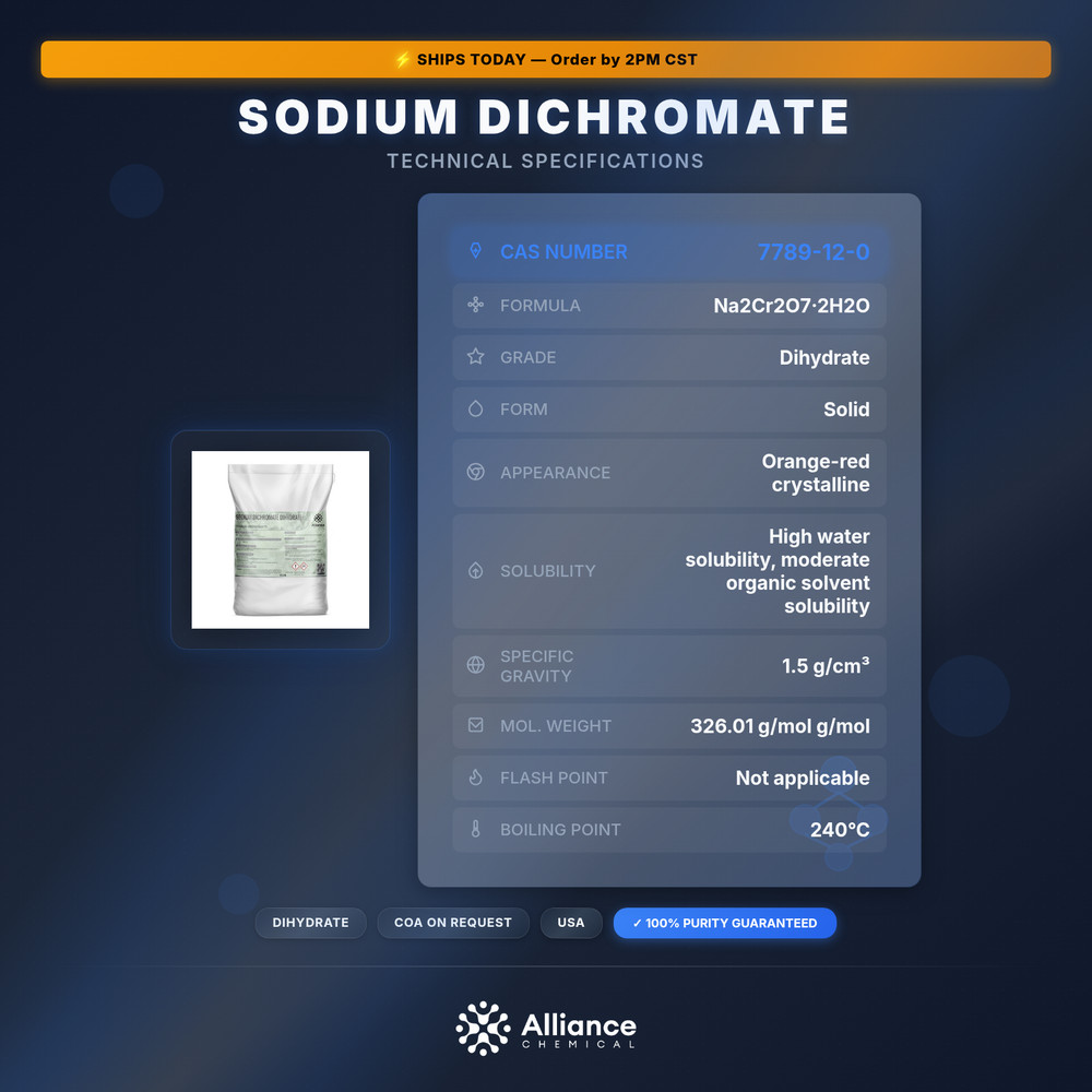 Sodium Dichromate - 1 Pack (55 lbs.)