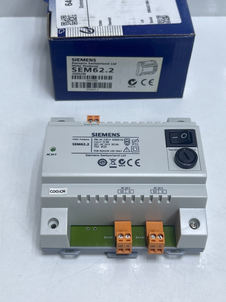 SIEMENS SEM62.2 TRANSFORMER SWITCH
