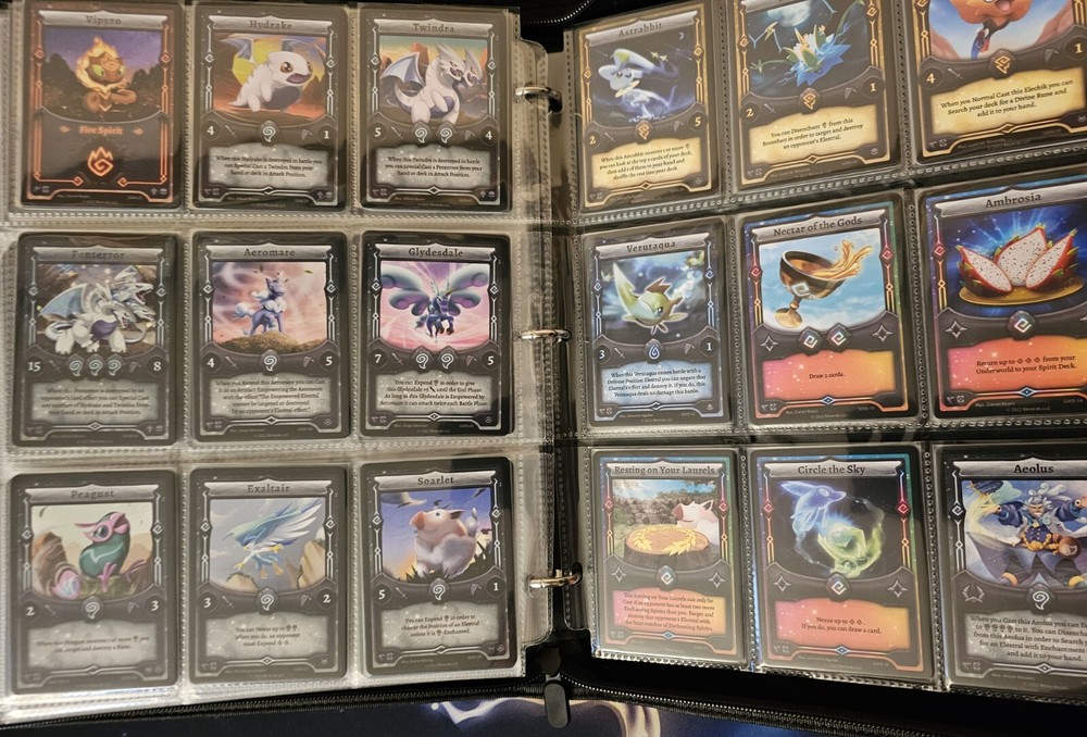 Elestrals - Kickstarter Master Set | Includes Binder, Promos & SD Exclusives