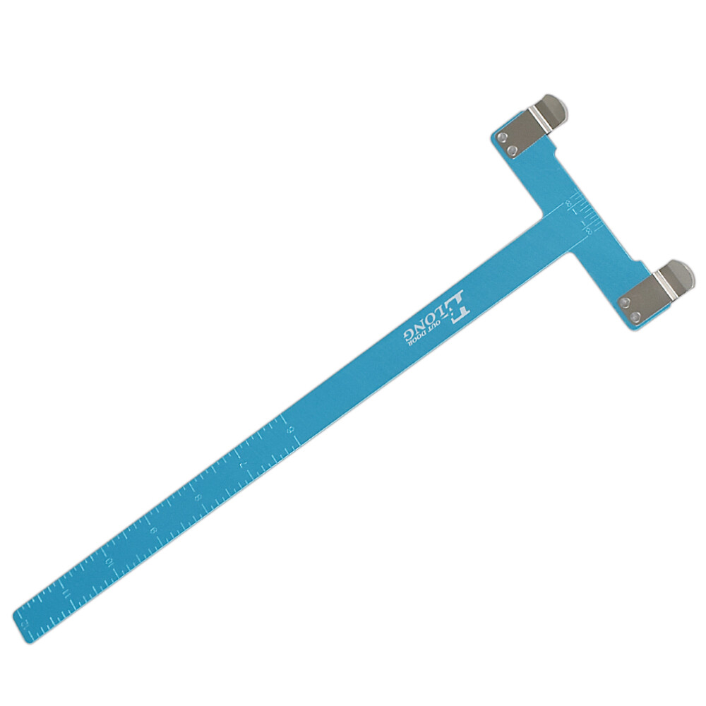 Archery Nock Pliers Set + 4 String Nocking Points + Bow T Square Blue