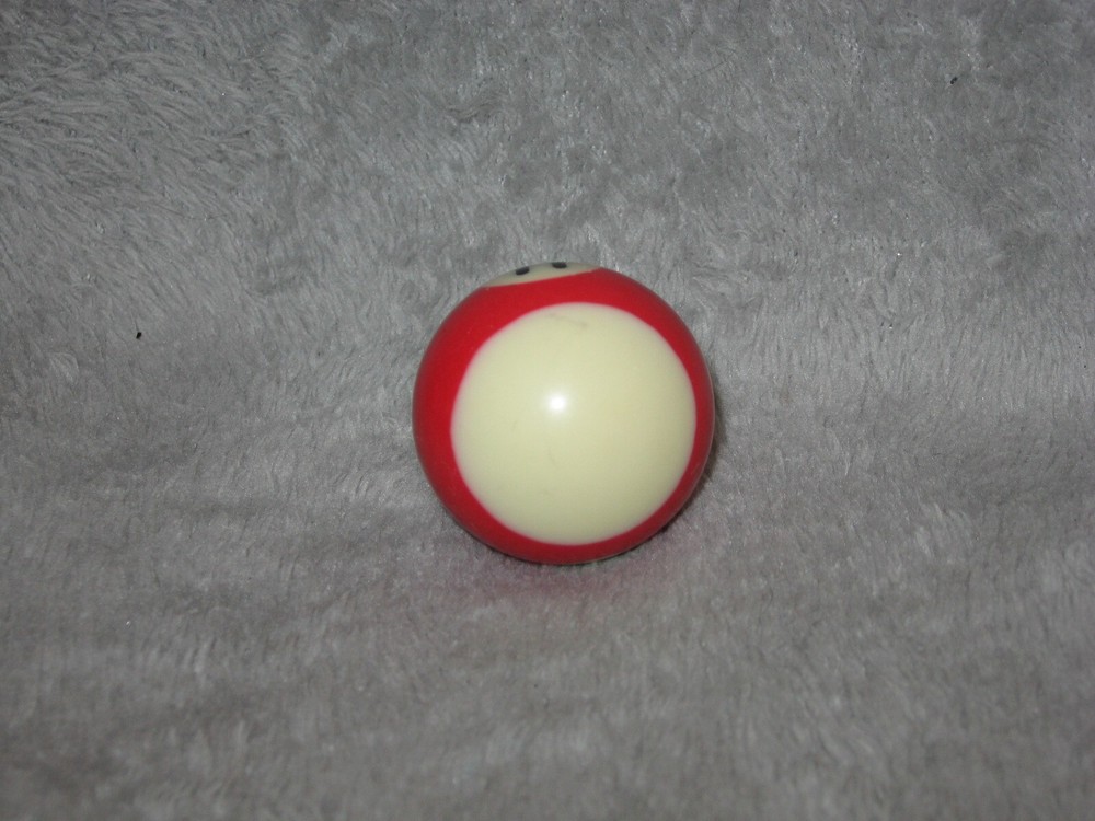 Mini Pool Ball #11 Red Stripe 1.5" Diameter Miniature Billiard Replacement
