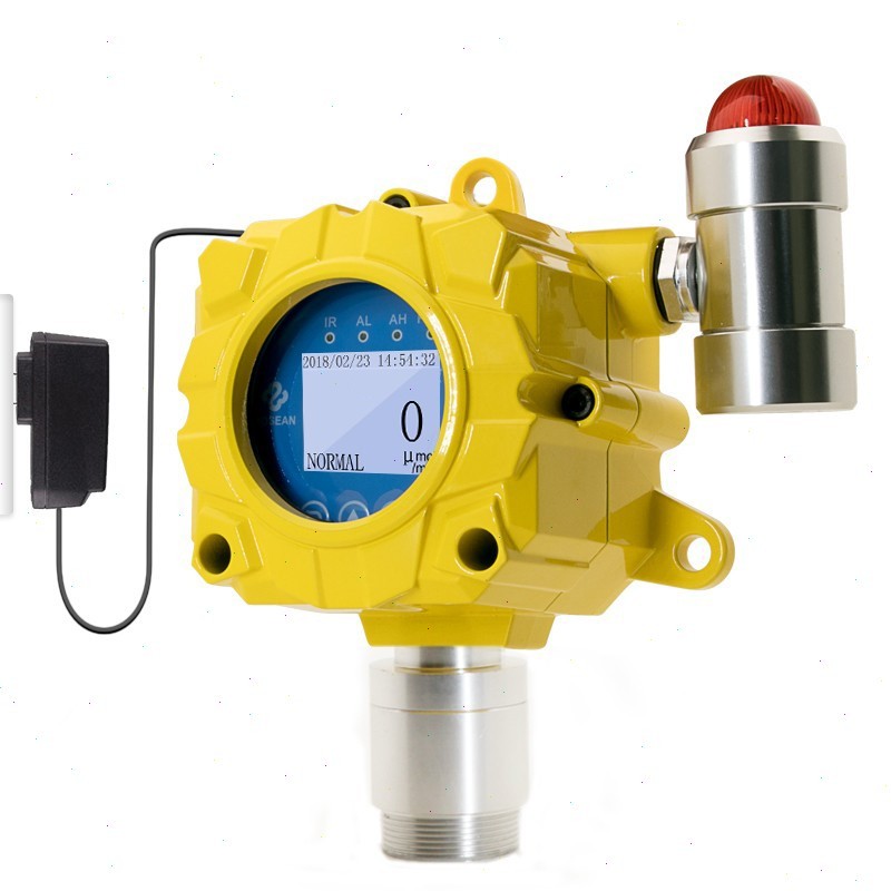Fixed Chlorine Detector with Range 0-50ppm Resolution 0.1ppm Alarm 5/10ppm