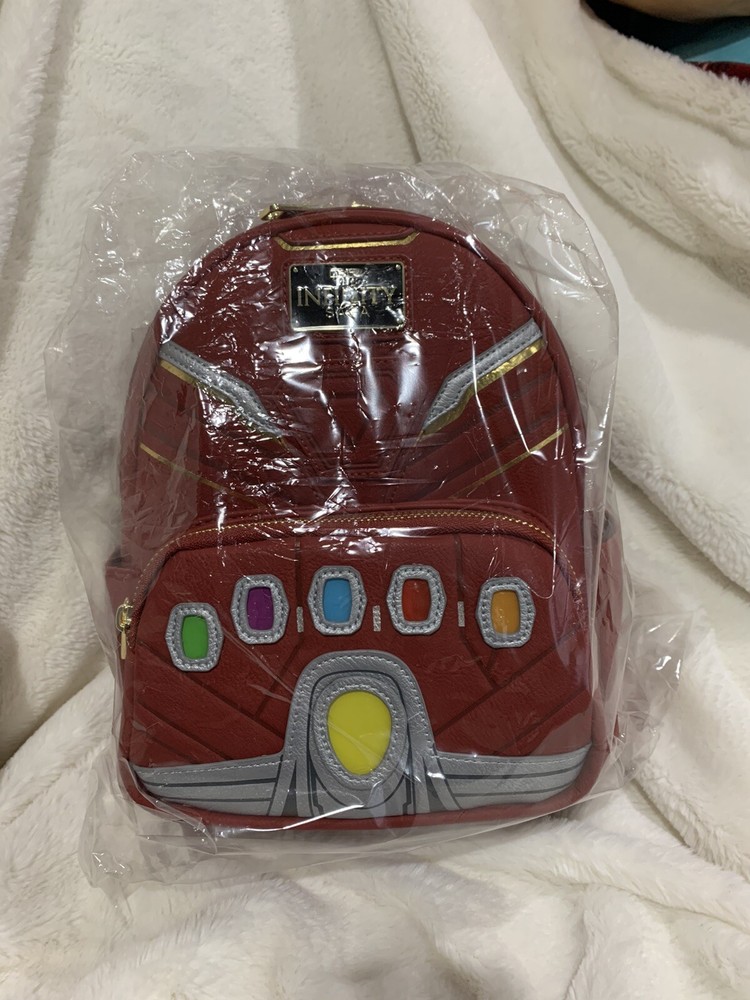 Lights Up! marvel infinity saga iron man Loungefly mini backpack