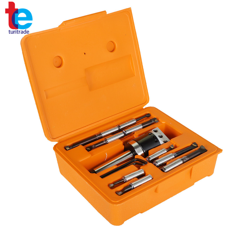 Boring Head Boring Tool Set (2 Inch Head & MT3 & 1/2 Inch)