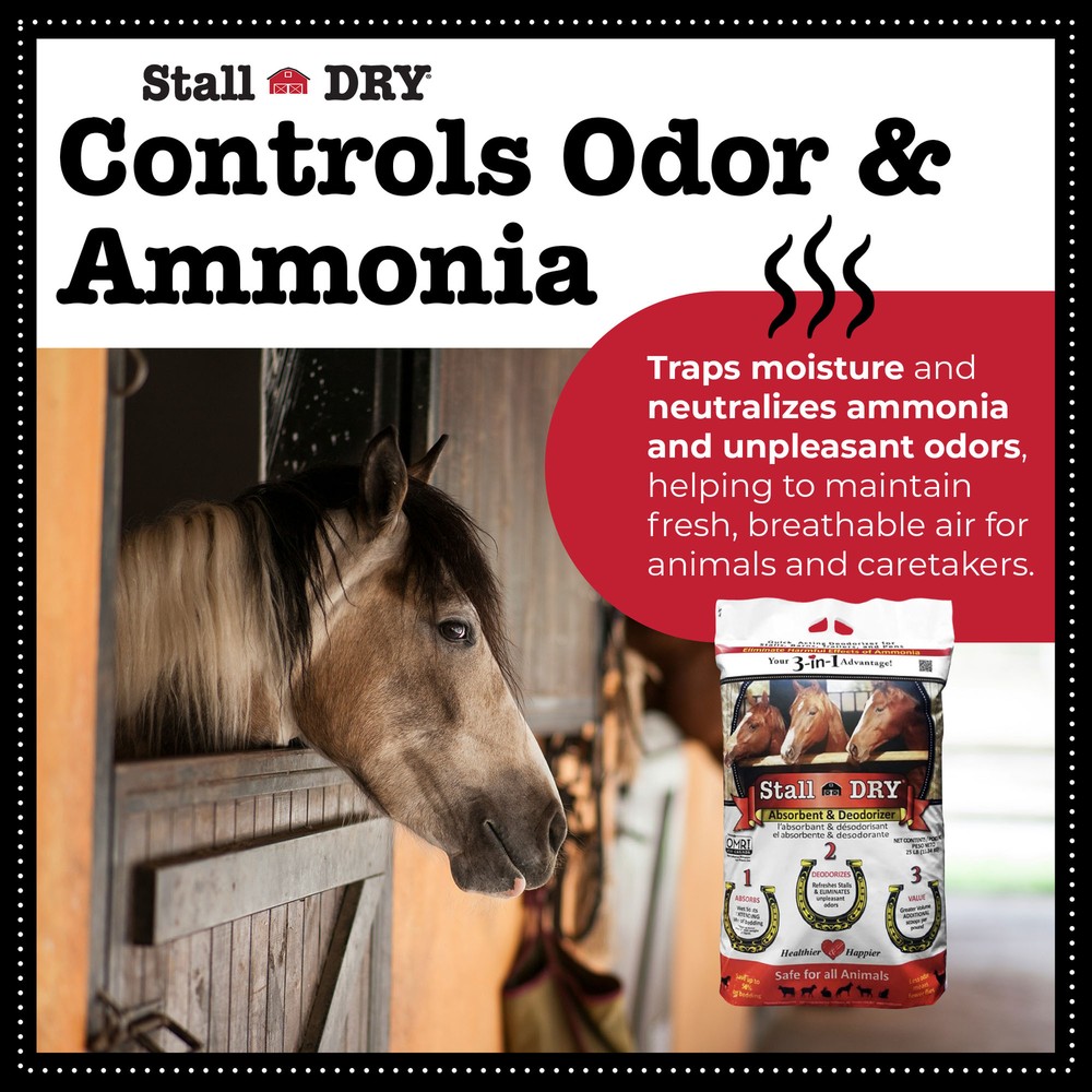 Progressive Planet Stall Dry Absorbent & Deodorizer, 25lbs