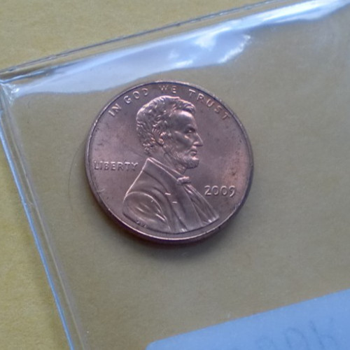 2009P Lincoln Cent FY-WDDR-065 ! B.U.