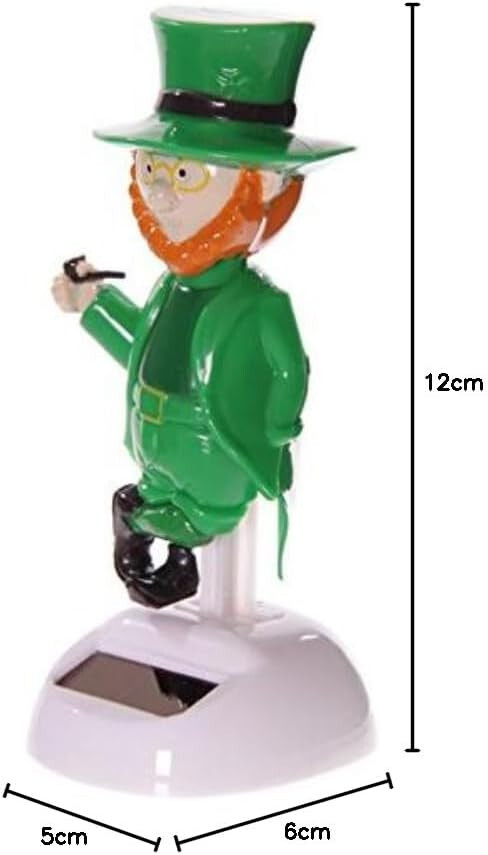 Fun Novelty Solar Pal Leprechaun