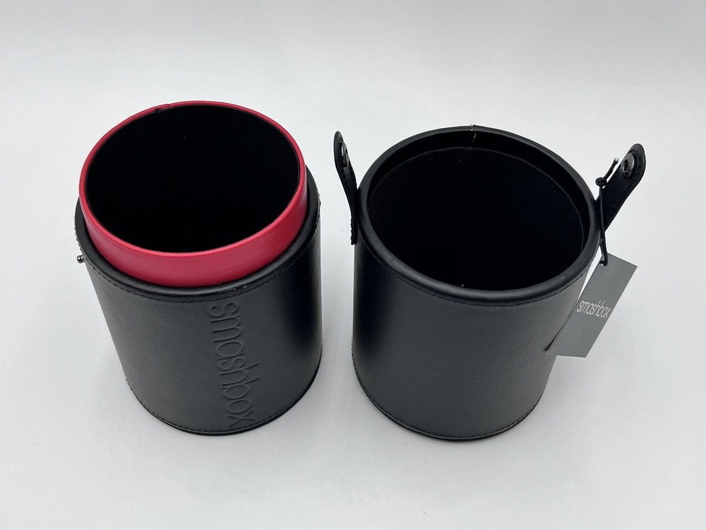 Smashbox Black And Red Brush Canister