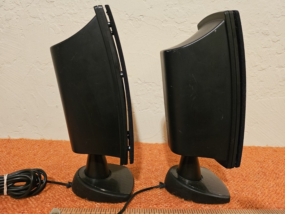 2 Vintage Acoustic Authority Computer SpeakersTested & Working Matching set