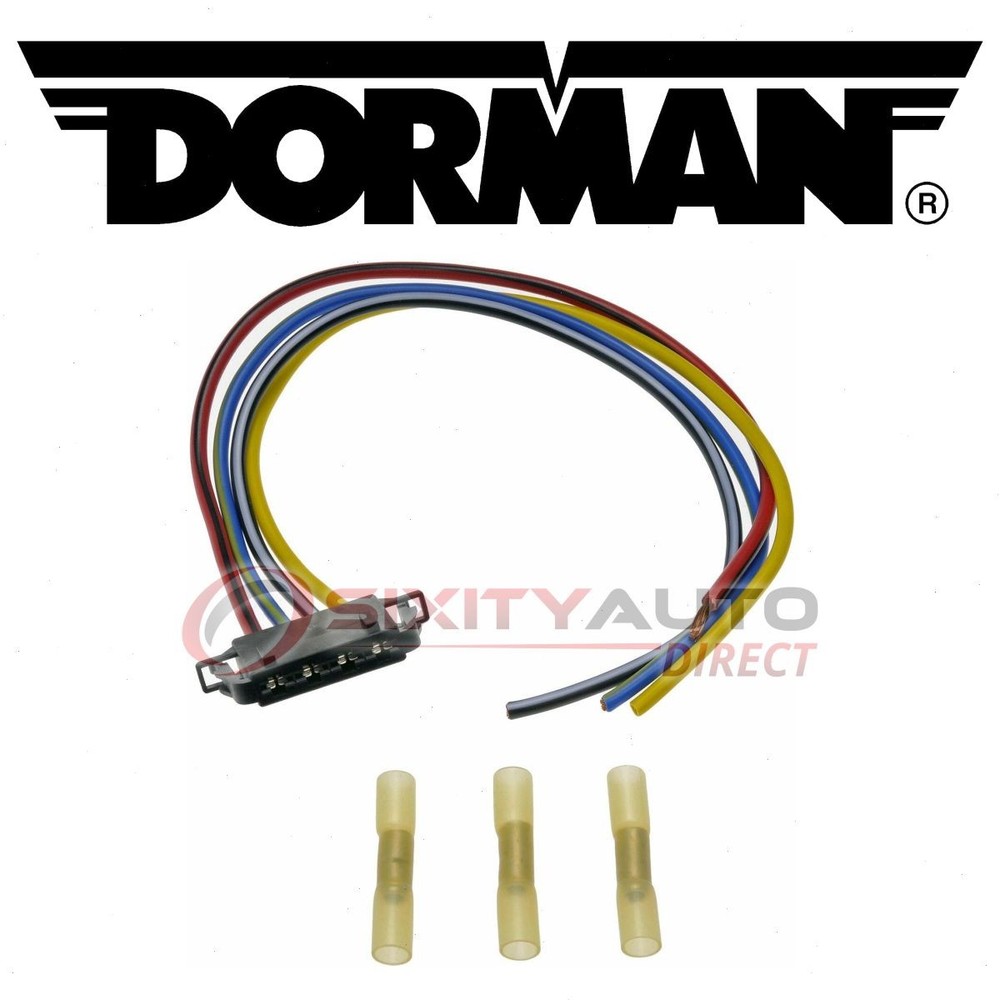 Dorman TECHoice HVAC Blower Motor Resistor Connector for 1998-2010 ov