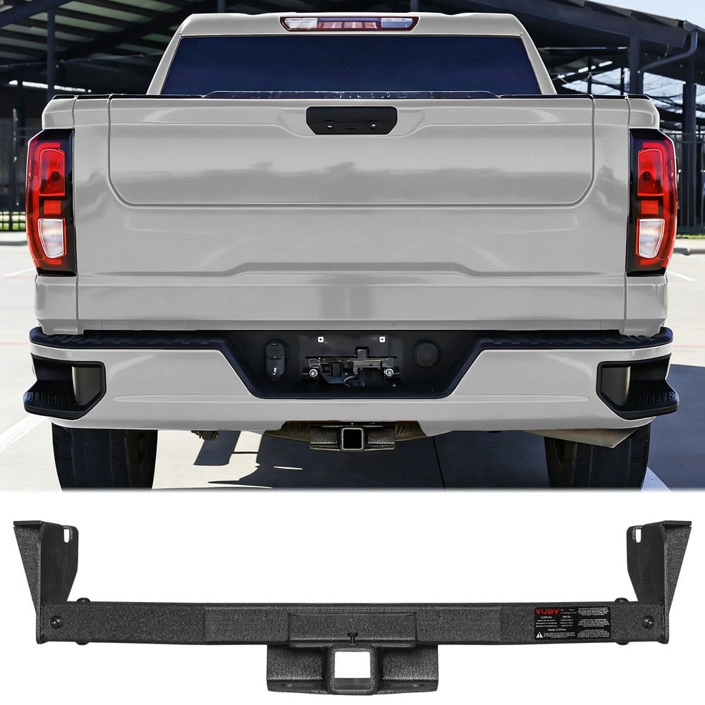 Trailer Hitch Receiver 2'' For 2007-2018 Silverado/Sierra 1500 & 2019 LD Limited