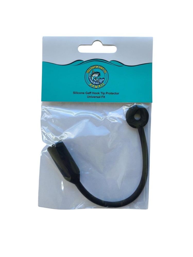 Silicone Gaff Hook Tip Protector Black