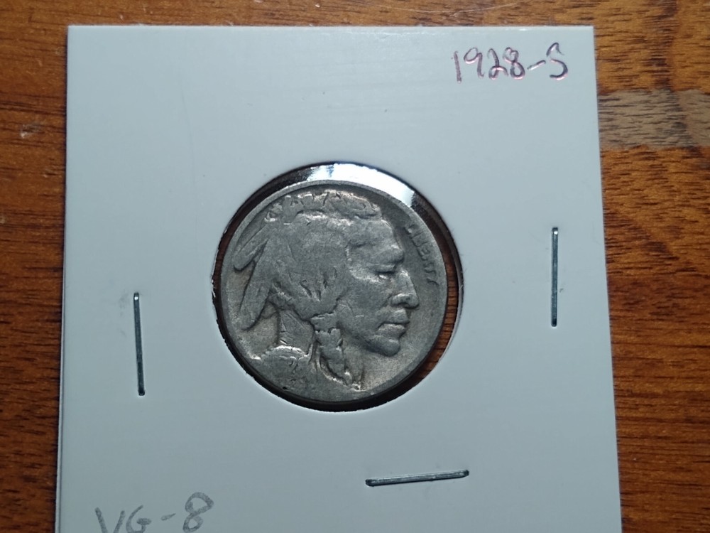 1928-S Buffalo Nickel (VG)