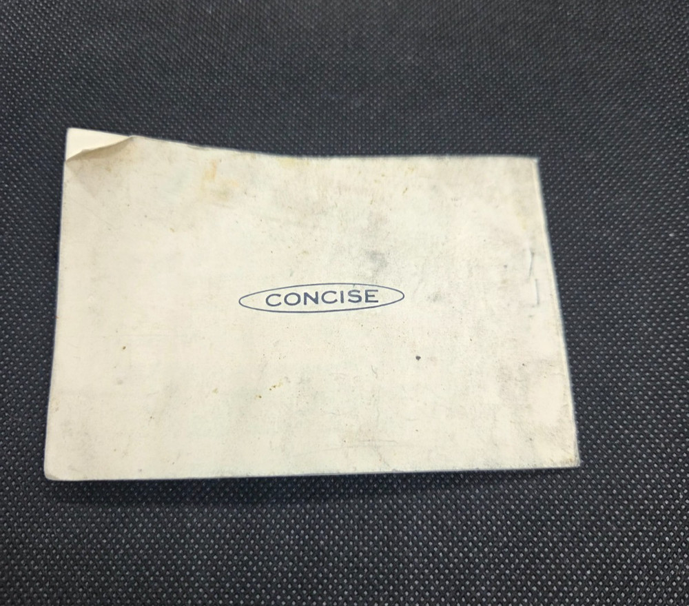 Concise Circular Slide Rule No. 28