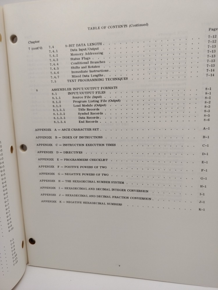 National Semiconductor PACE Microprocessor Manuals Lot 3 TTL Design 1976-77 VTG