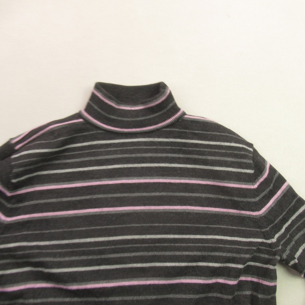 Pendleton Sweater Womens Large Long Sleeve High Neck Pullover Casual Stripes