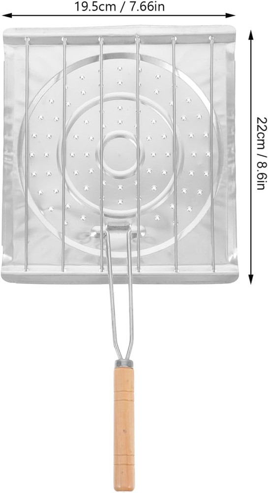 Foldable Stovetop Toaster Rack for Camping and Home Use Multi-Function Toast Hol