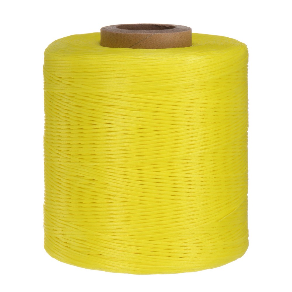 150D Waxed Thread 1061 Yards Polyester Leather Sewing Waxed String Yellow