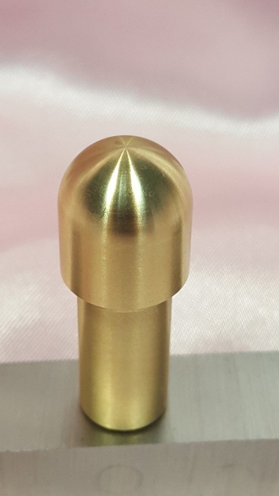 Brass Muzzle Lap 1/2" - Gunsmith Tools - Rifle - Pistol Crowning - Lapping Crown