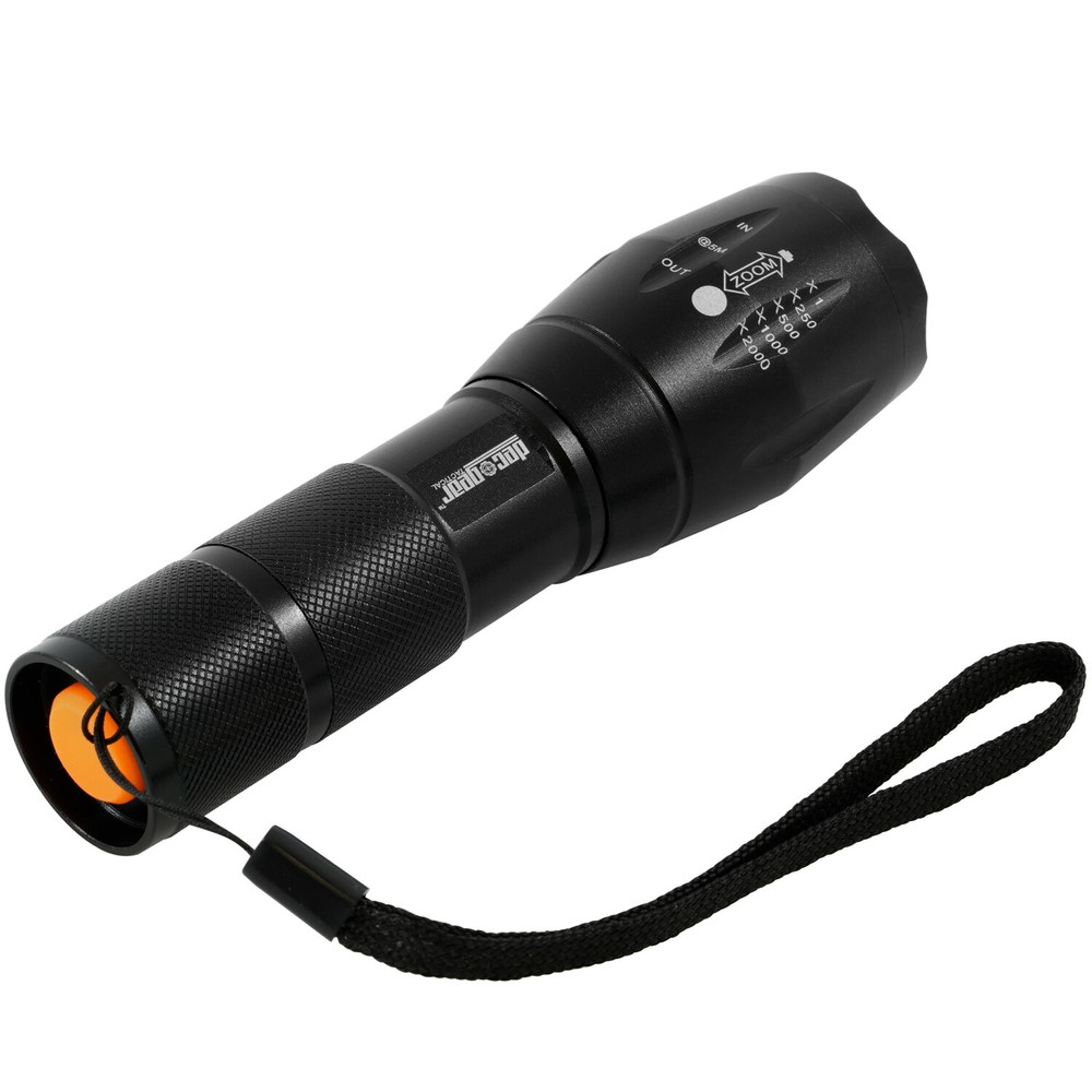 Deco Gear Tactical Flashlight and Pen Set + 2-Pack Survival Bracelet Gift Bundle