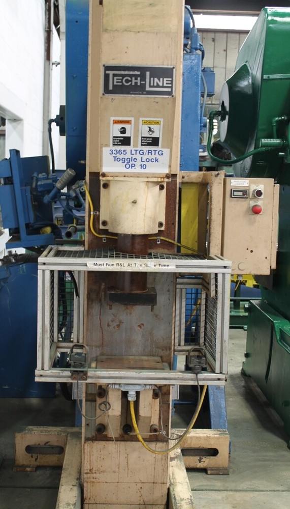 TECHLINE MODEL #1000F-3M PROJECTION PRESS: YODER #52509