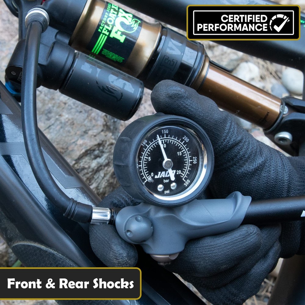JACO ShockPro MTB Shock and Air Fork Pump - 300 PSI