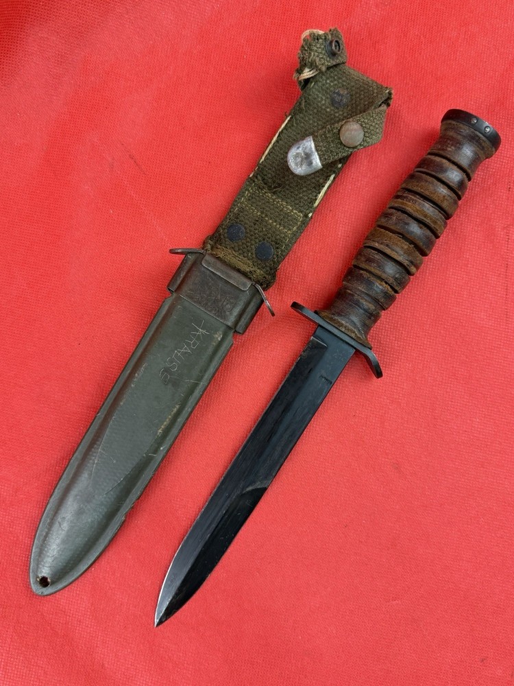 Original WW2 US M3 Fighting Knife Camillus Named