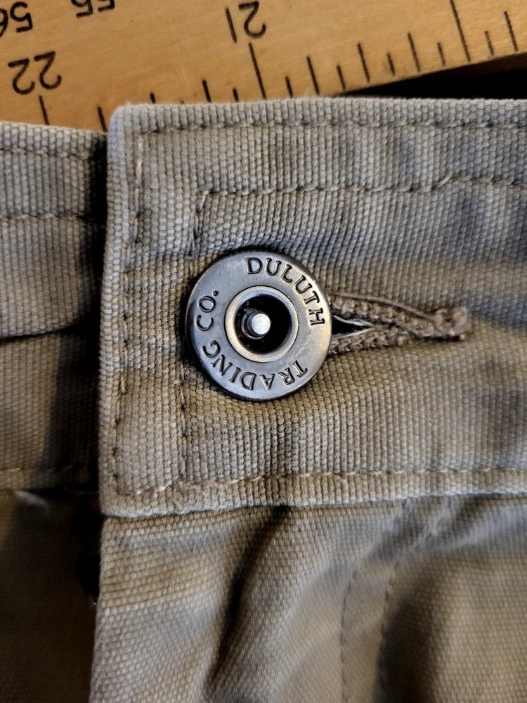 Duluth Trading - Flex Fire Hose® Canvas Cargo Mens Pants - 2 Pair - Size 34