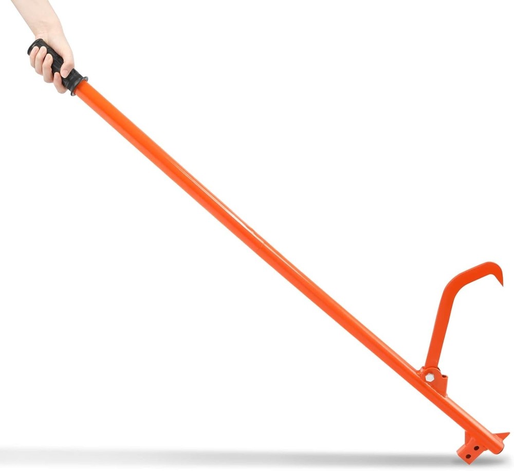 Timberjack Log Roller with Ergonomic Handle for Lifting and Moving Logs