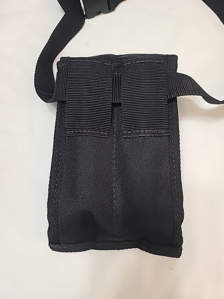 VIEWLOADER Paintball Black Canvas Shoulder Bag With 2 Plastic Containers