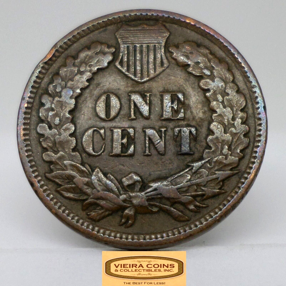 1908 Indian Head One Cent, Partial Liberty - #C30355NQ
