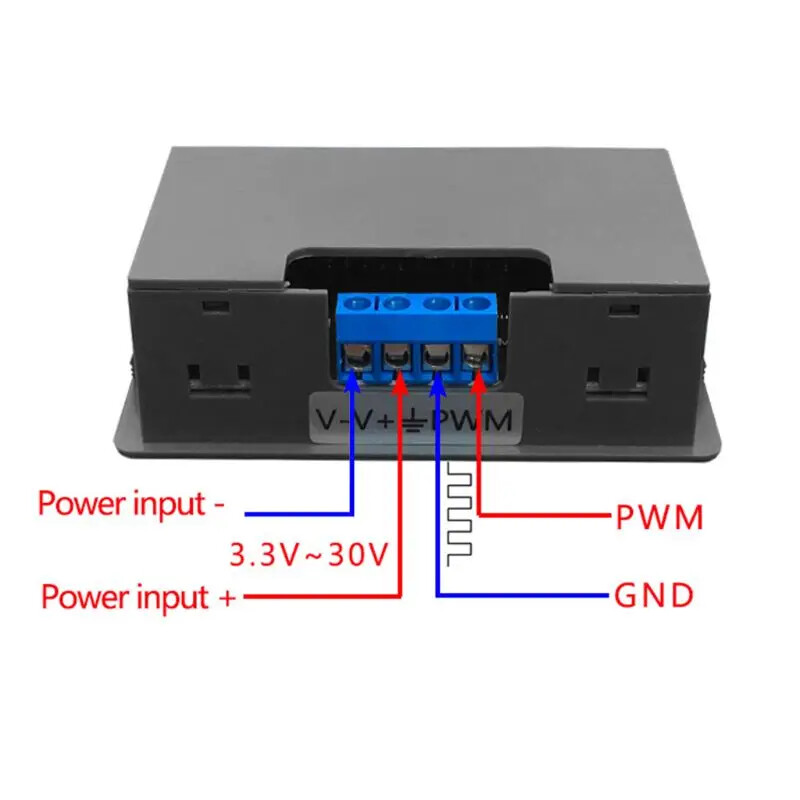 XY-PWM1 Signal Generator Module Adjustable PWM Pulse Frequency Square Wave US