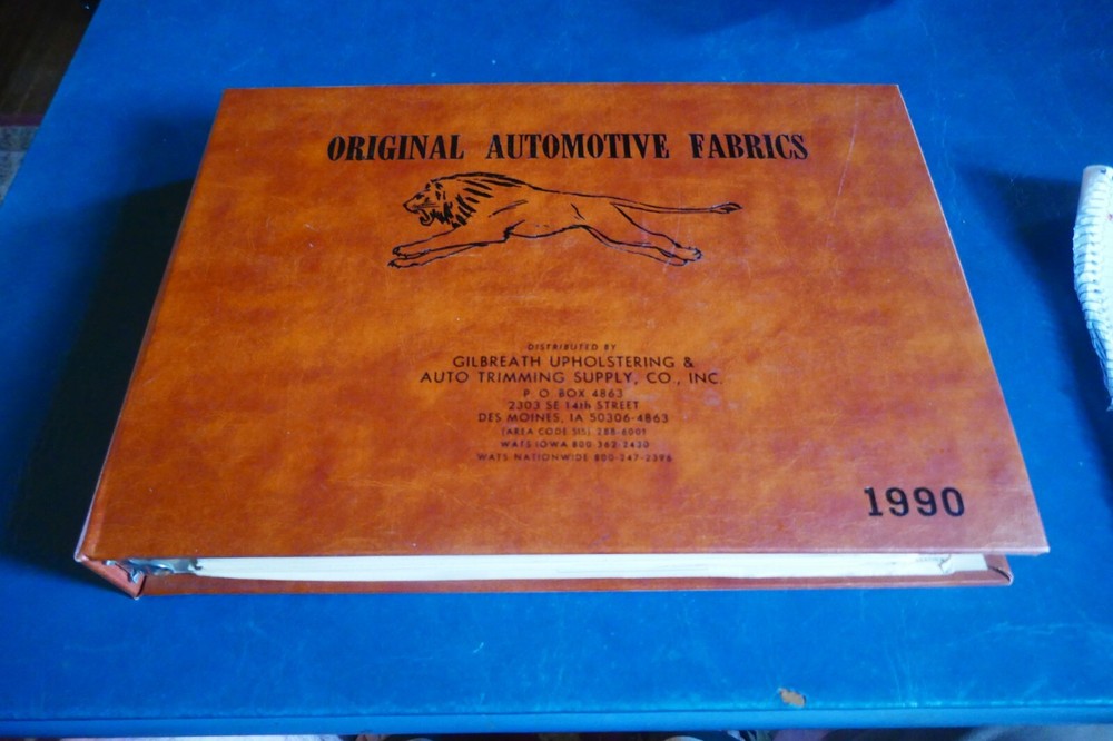 1990 Original Automotive Fabrics Catalog  25-20